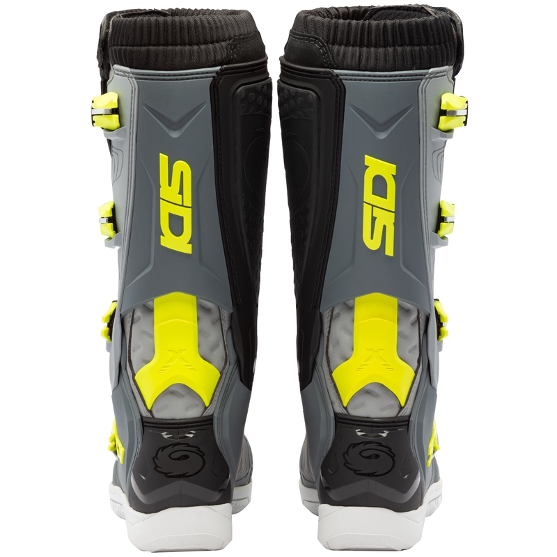 SiDi X Power SC motociklističke čizme sivo-fluo žute