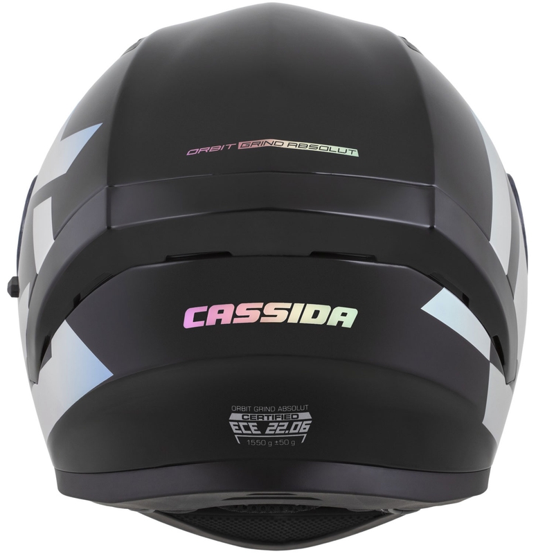 Cassida Orbit Grind Absolut integralna motociklistička kaciga, crno-holografska