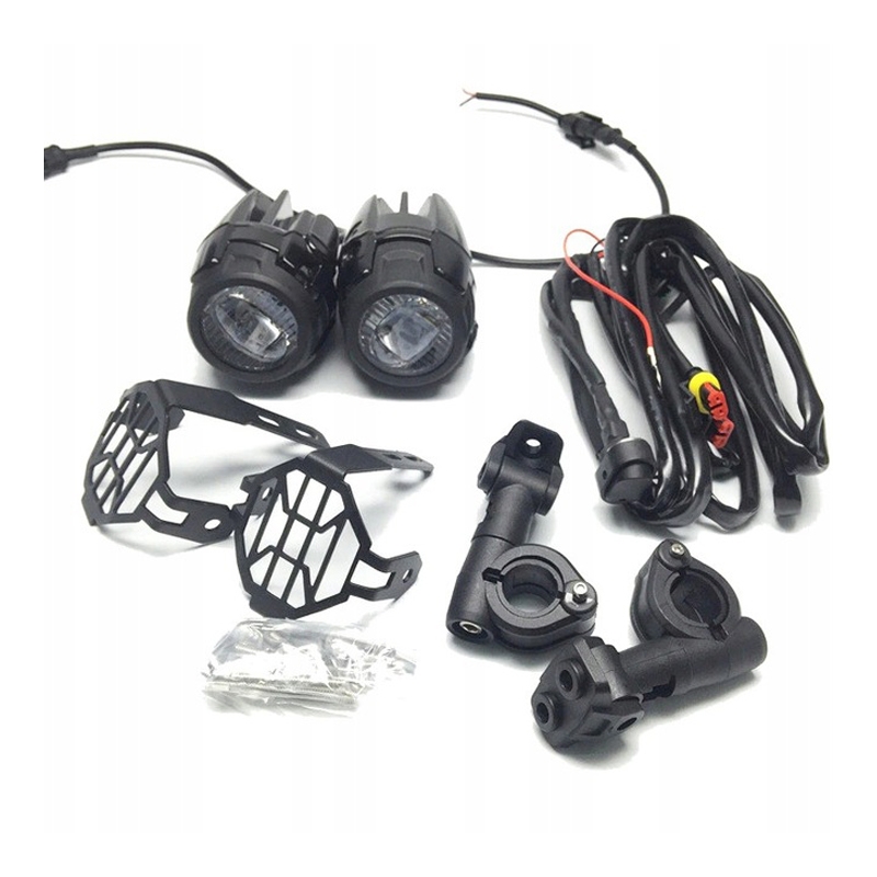Dodatna LED svjetla St Tuning sa zaštitnim poklopcem za BMW R1200 GS i R1250 GS LC 2013-2019