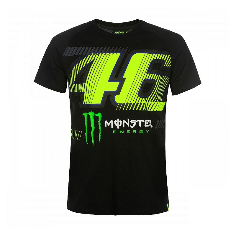 Majica VR46 Valentino Rossi MONZA 46 MONSTER crna