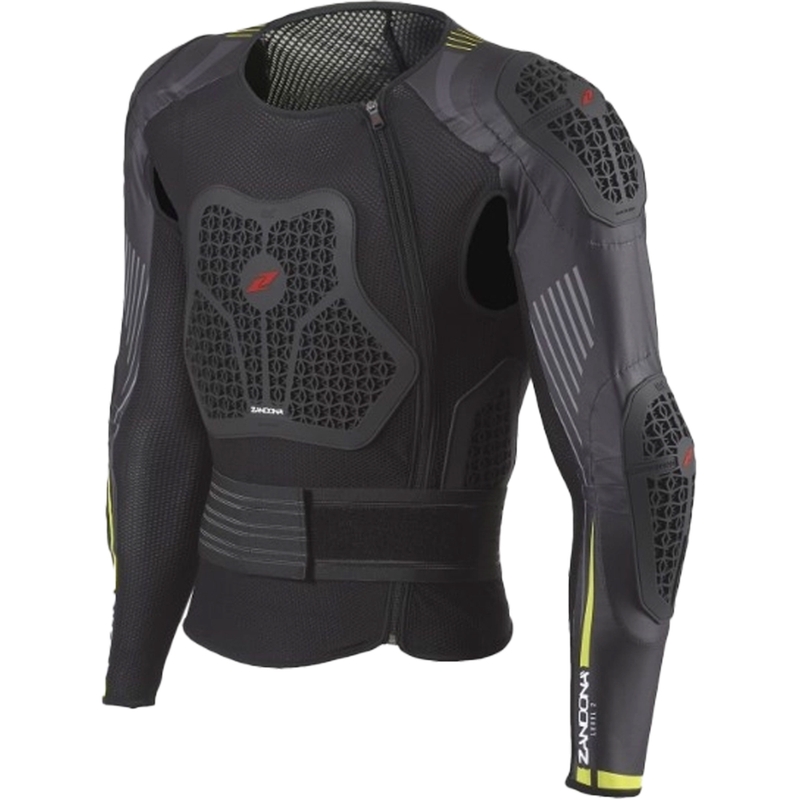 Štitnik za tijelo Zandona Netcube X7 crno-fluo žuti 170-179 cm