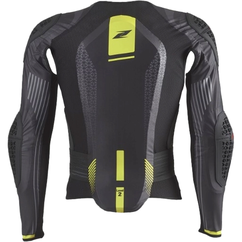 Štitnik za tijelo Zandona Netcube X7 crno-fluo žuti 170-179 cm