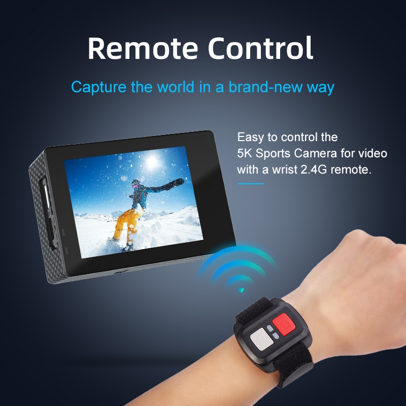 MaxTo Action Cam 5k kamera za motocikle