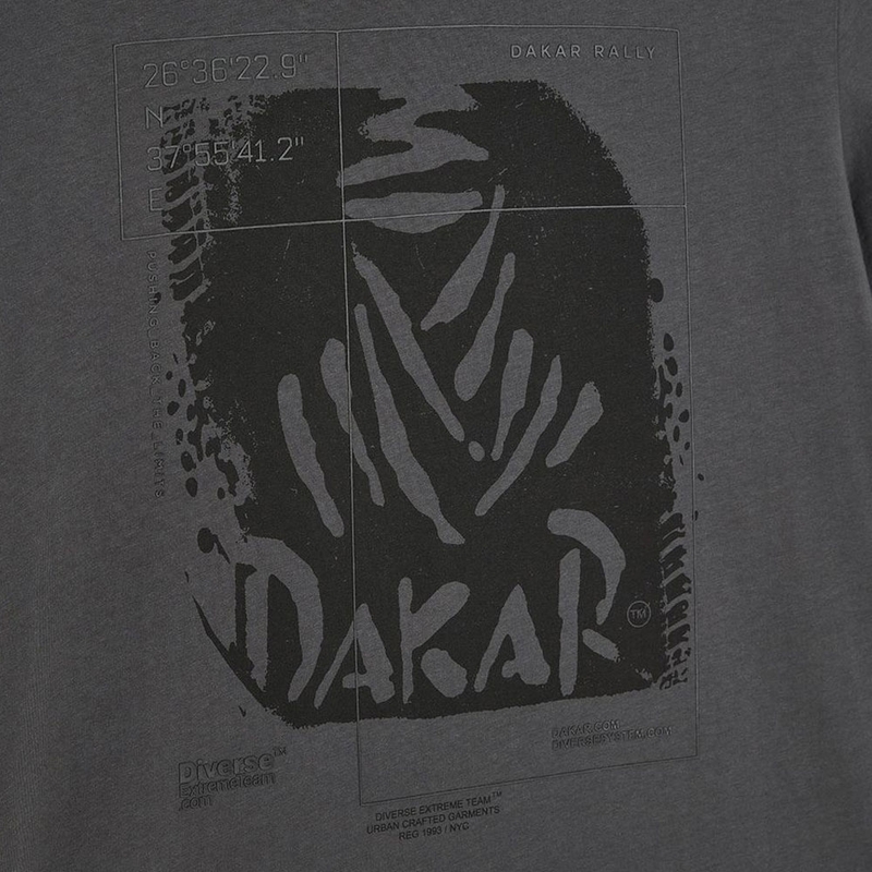 Dakar DES 1425 Majica kratkih rukava grafit