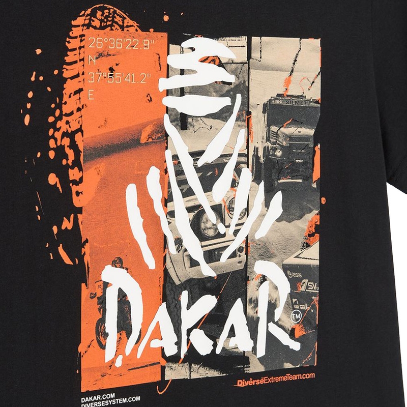 Dakar DES 2025 majica crna