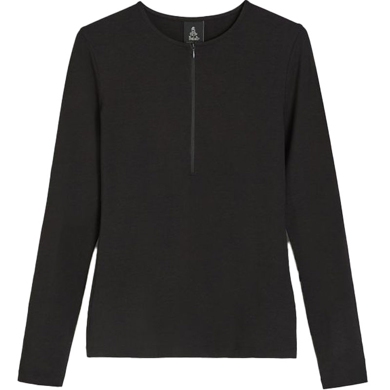 Ženska majica kratkih rukava Dakar DKR Zipp crna