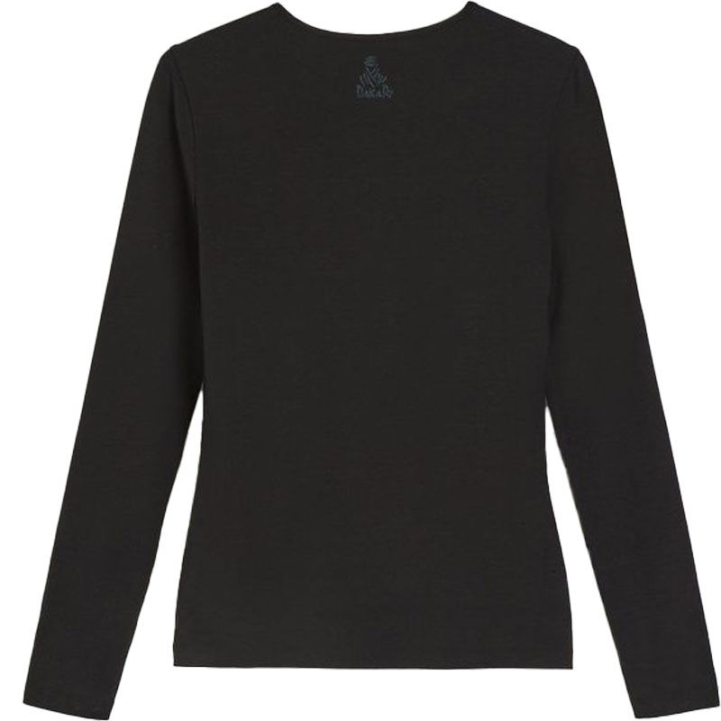 Ženska majica kratkih rukava Dakar DKR Zipp crna