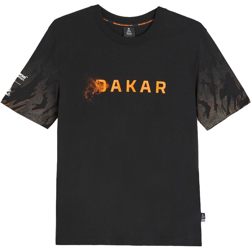 Dakar DES 2225 majica kratkih rukava crna