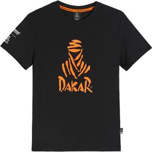 Majica kratkih rukava Dakar LOGO 256 crna
