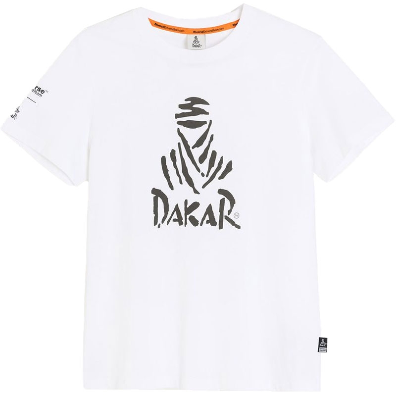 Majica kratkih rukava Dakar LOGO 256 bijela