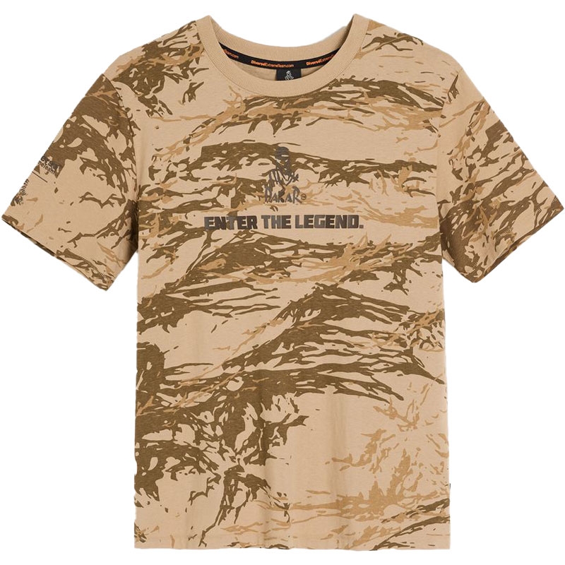 Majica kratkih rukava Dakar DES 1825 camo bež
