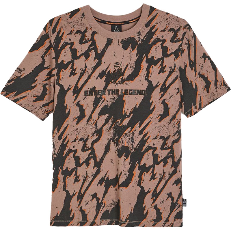 Majica kratkih rukava Dakar DES 1825 camo tamna