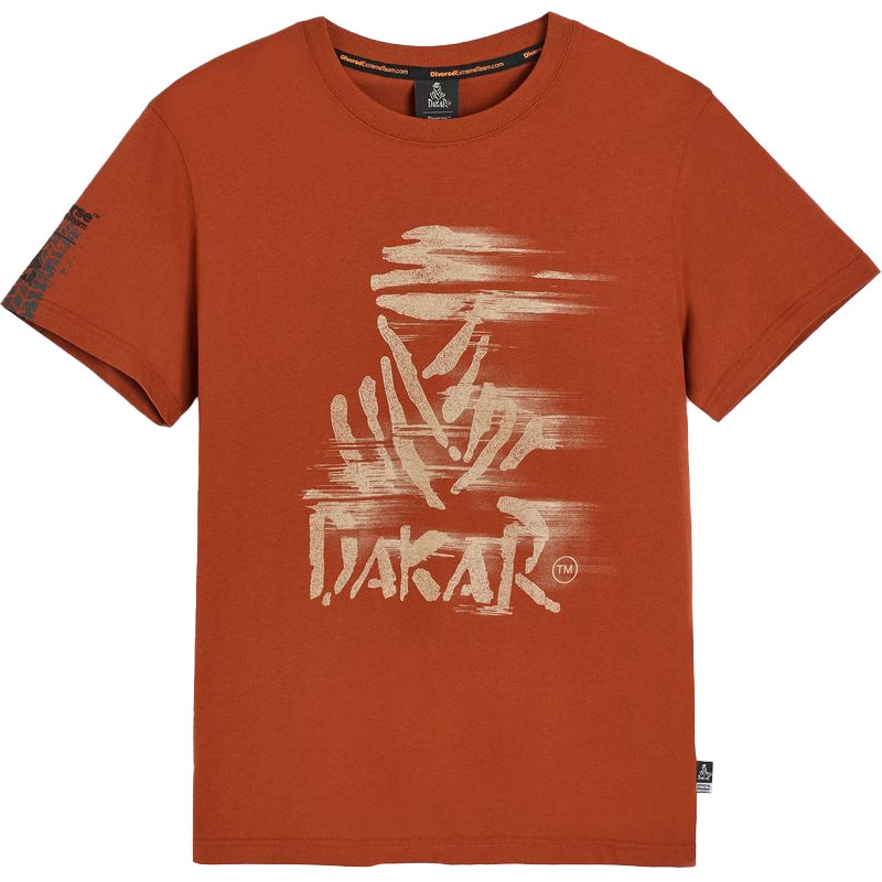 Majica kratkih rukava Dakar DES 1225 s motivom cigle