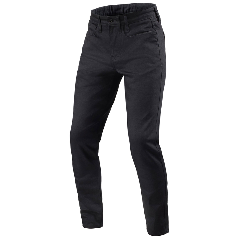 Revit Kai Skinny Extra Crop motociklističke traperice crne boje