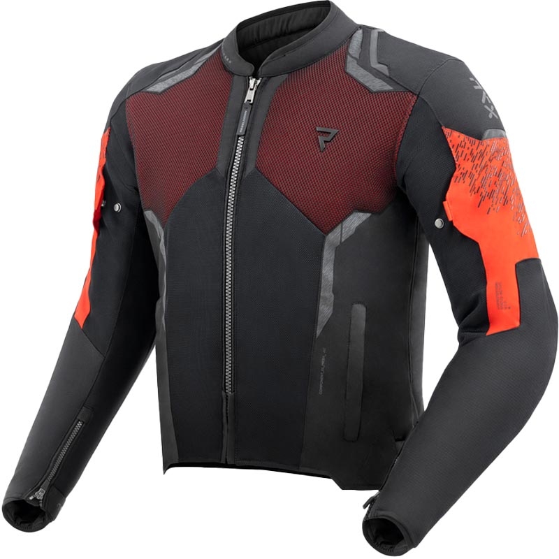 Rebelhorn Jax motociklistička jakna crno-crvena