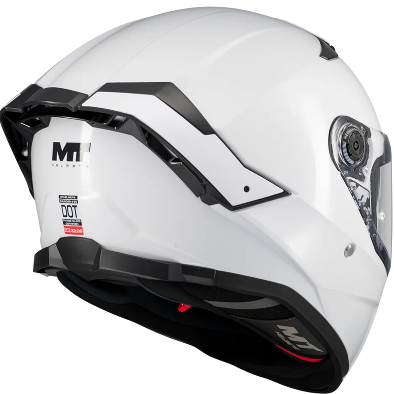 Integralna motociklistička kaciga MT Thunder 4 SV Pure A0 bijela