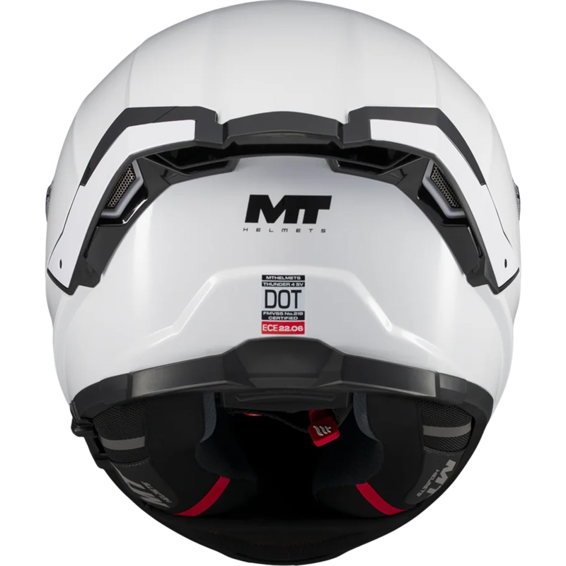 Integralna motociklistička kaciga MT Thunder 4 SV Pure A0 bijela