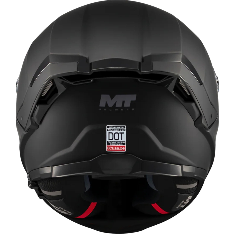 Integralna motociklistička kaciga MT Thunder 4 SV Pure A1 mat crna