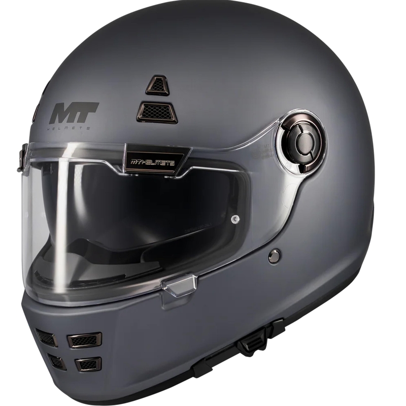Integralna motociklistička kaciga MT Jarama SV Pure A2 mat siva