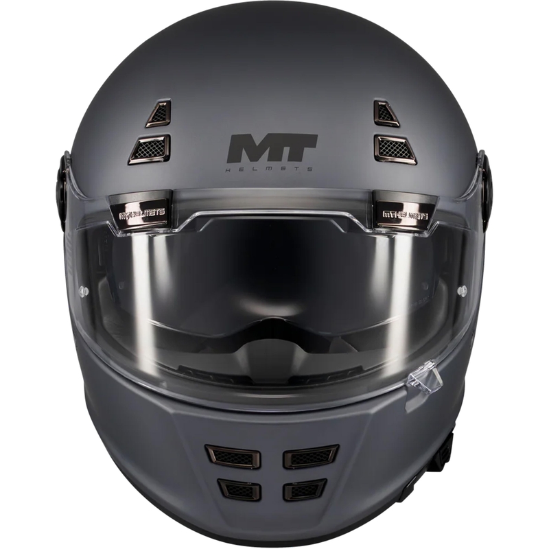 Integralna motociklistička kaciga MT Jarama SV Pure A2 mat siva