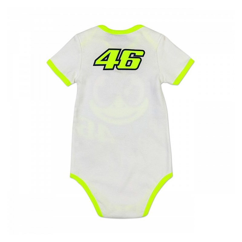 Dječji bodi VR46 Valentino Rossi kornjača bijeli