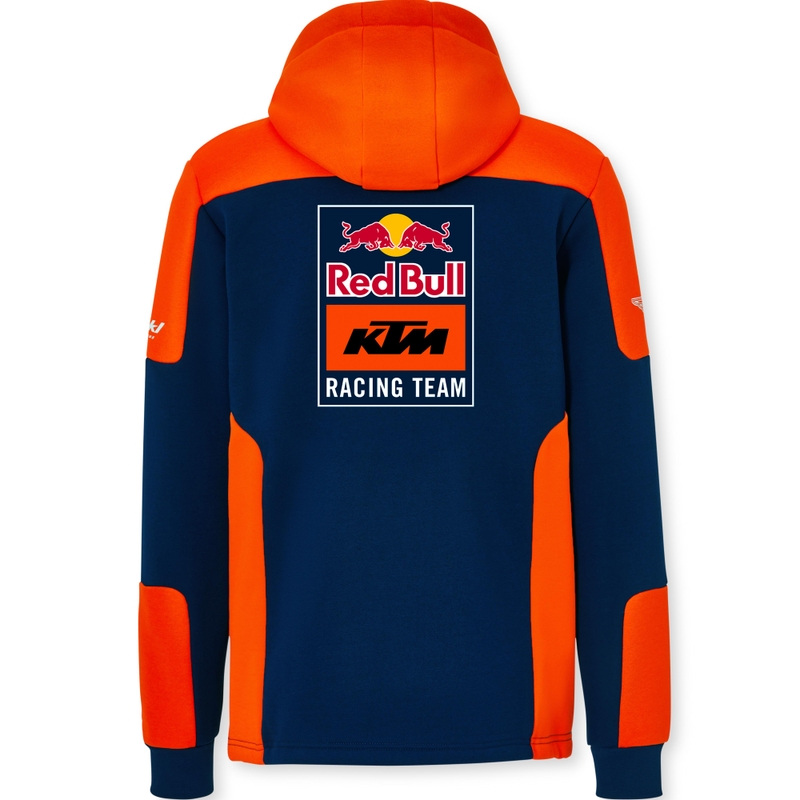 KTM Replika Team majica s kapuljačom plavo-narančasta