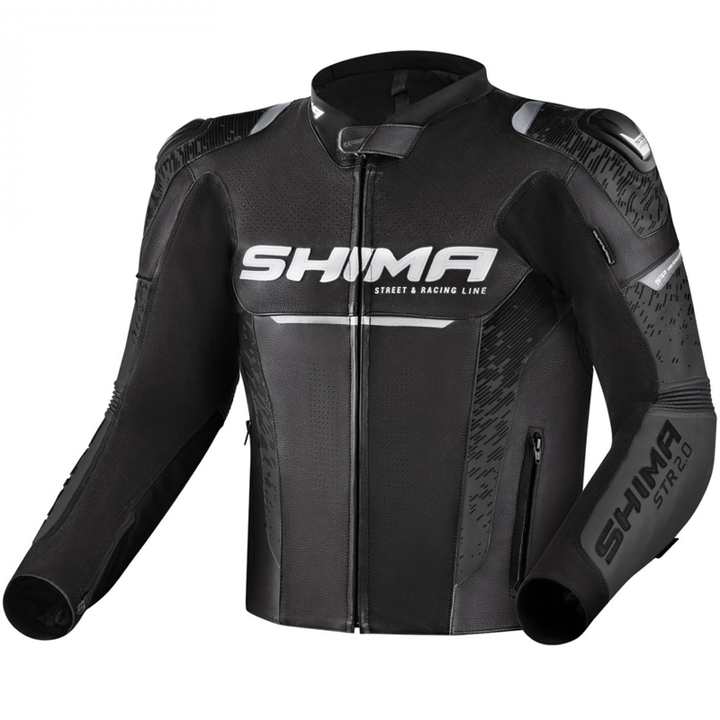 Shima STR 2.0 motociklistička jakna crno-siva