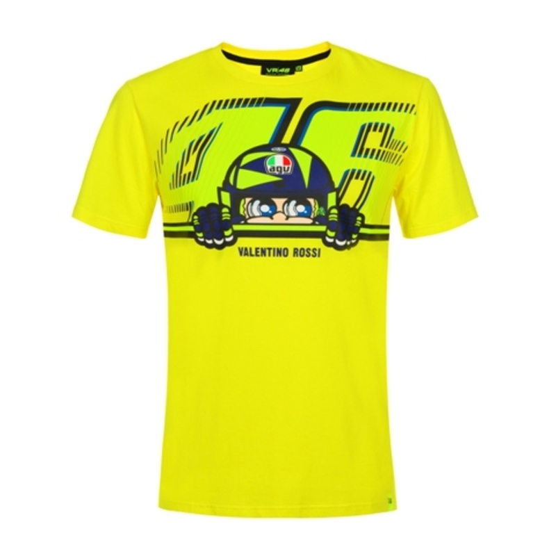 Majica VR46 Valentino Rossi CUPOLINO žuta