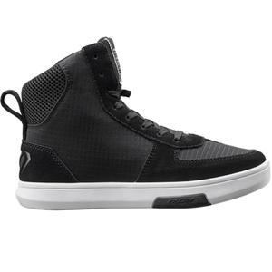 Ženske motociklističke čizme IXON Ghost Air crno-bijele