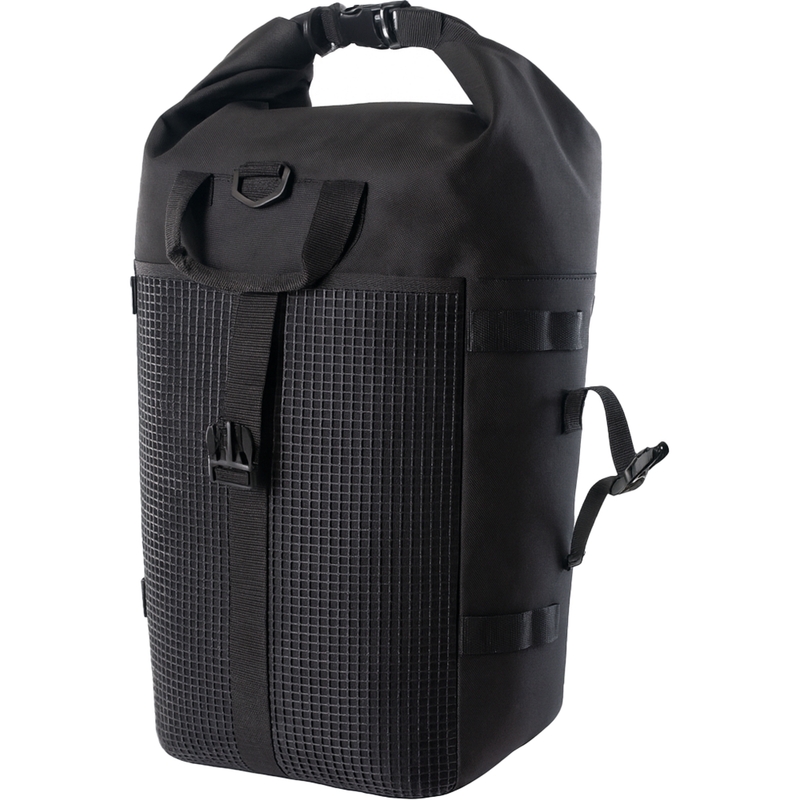 Vodootporna torba za motocikl MotoZem DryBag crna 27,5 l