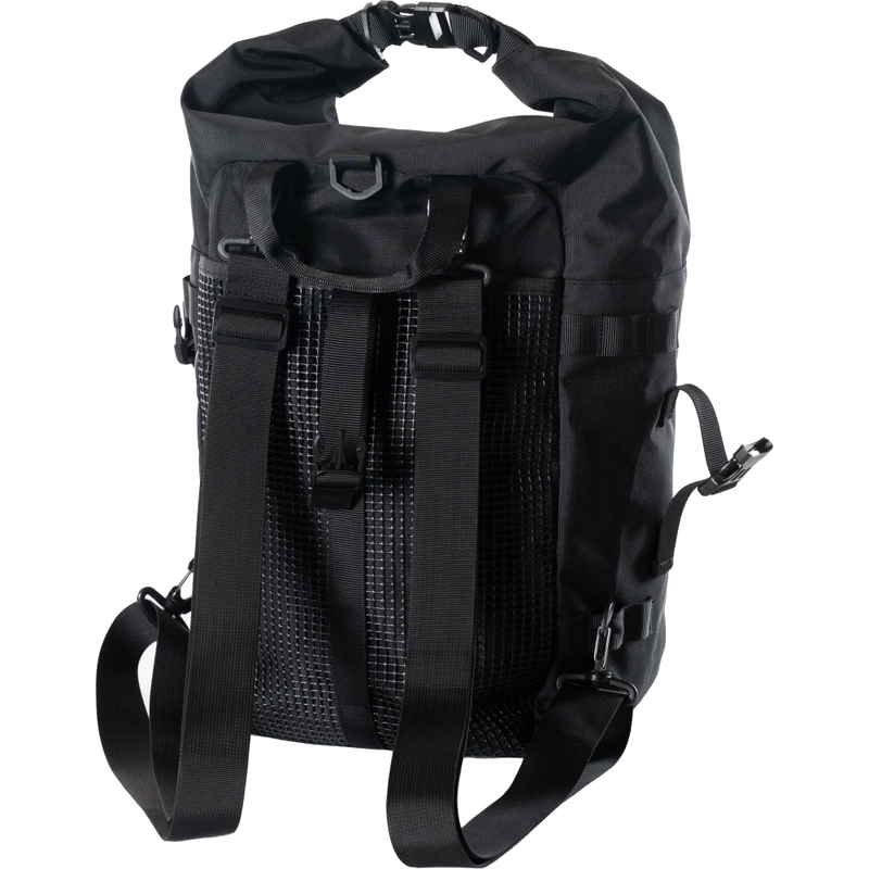 Vodootporna torba za motocikl MotoZem DryBag crna 27,5 l