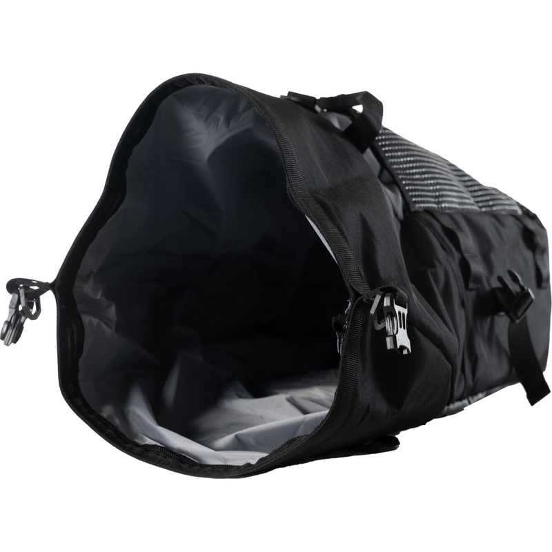Vodootporna torba za motocikl MotoZem DryBag crna 27,5 l