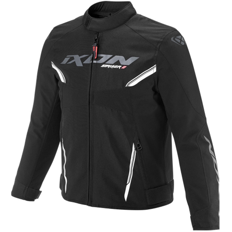 IXON Striker 2 dječja motociklistička jakna crno-bijela