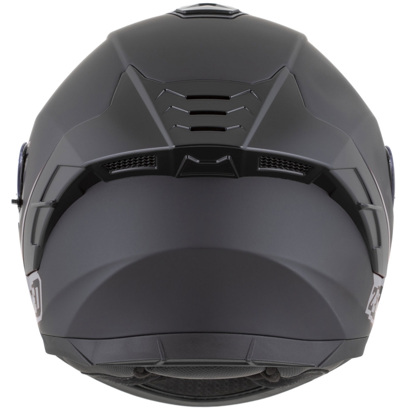 Integralna motociklistička kaciga ZED K40 mat crno-tamno siva