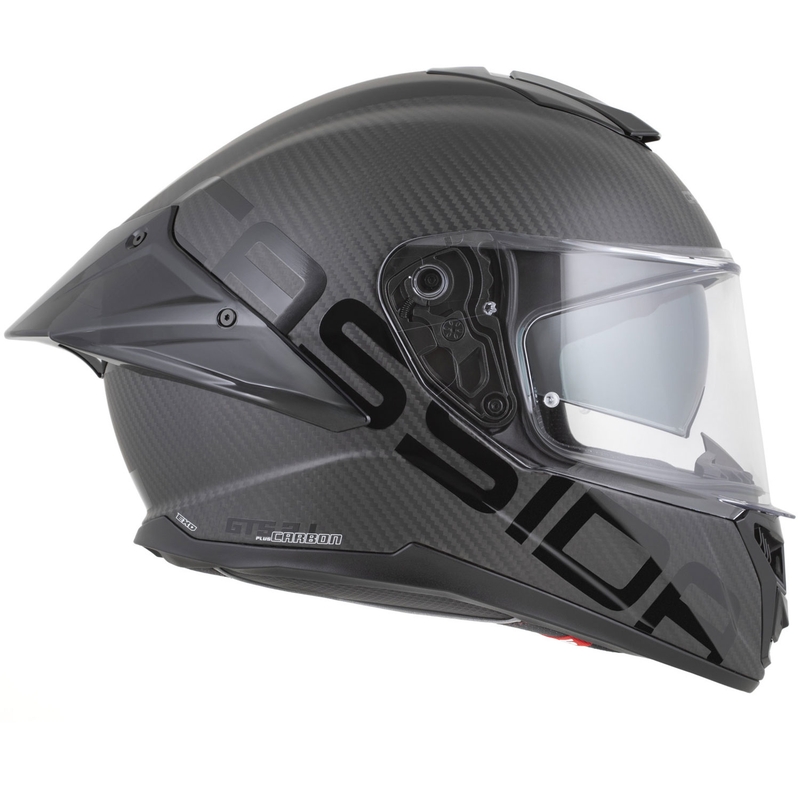 Cassida Integral GTS 2.1 Plus Carbon full-face motociklistička kaciga mat karbon-crna-bijela