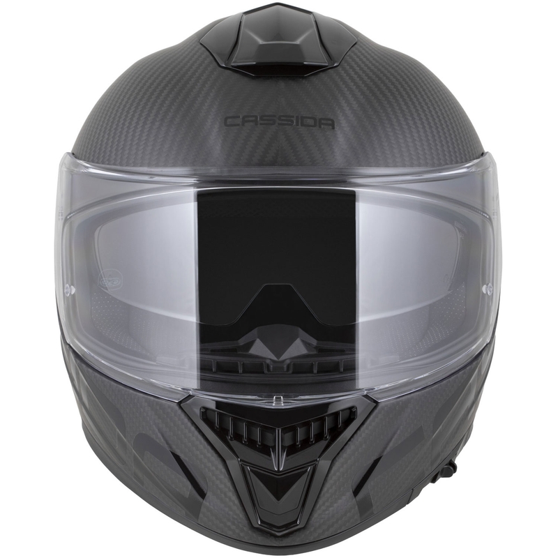 Cassida Integral GTS 2.1 Plus Carbon full-face motociklistička kaciga mat karbon-crna-bijela