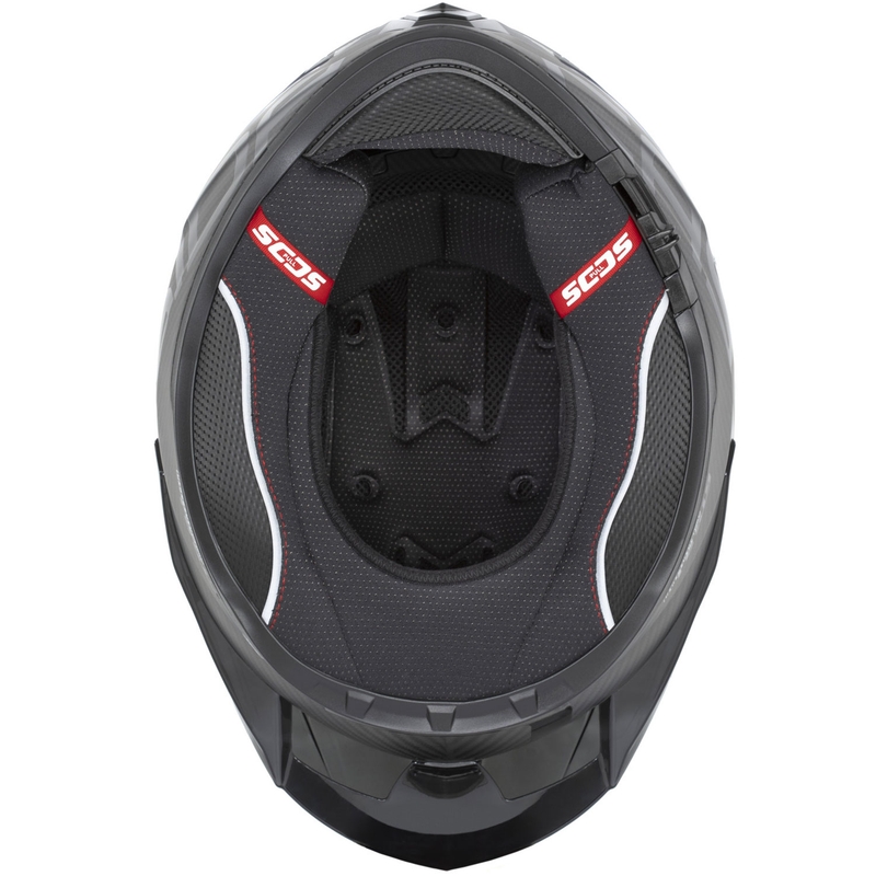 Cassida Integral GTS 2.1 Plus Carbon full-face motociklistička kaciga mat karbon-crna-bijela