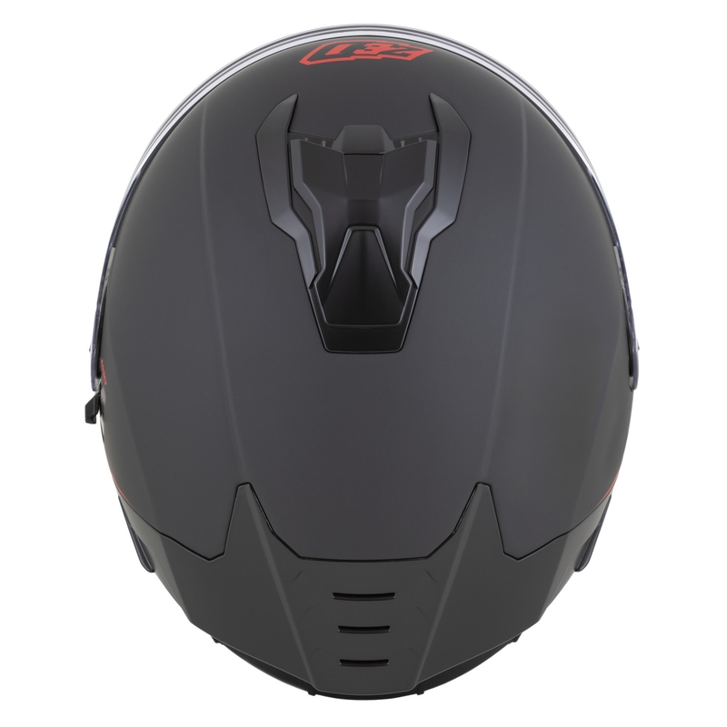 Integralna motociklistička kaciga ZED K40 mat crno-crvena