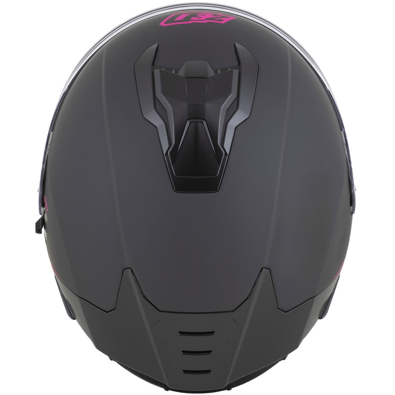 Integralna motociklistička kaciga ZED K40 mat crno-roza