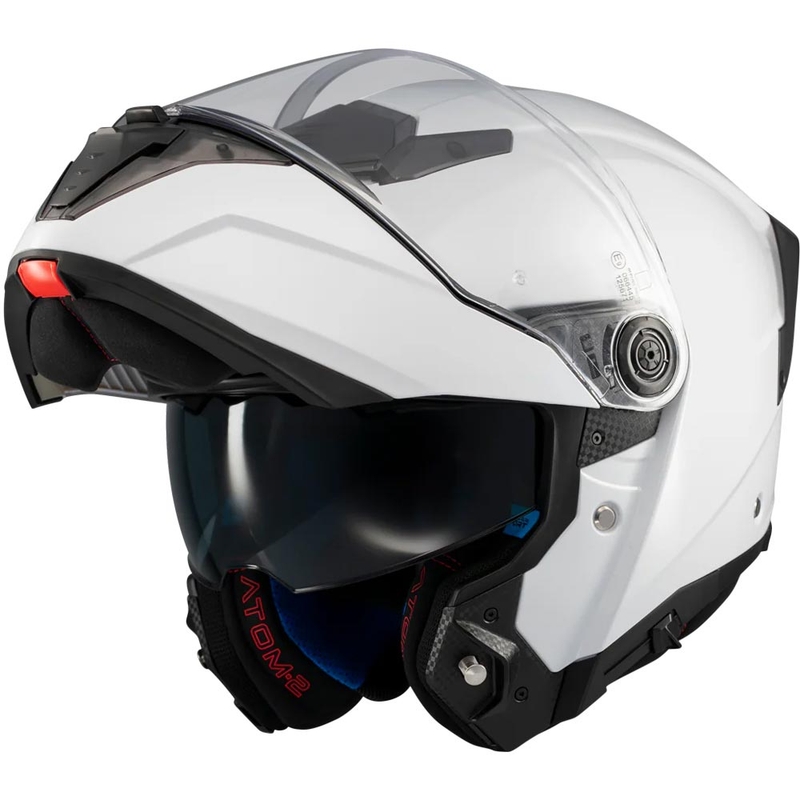 Preklopna motociklistička kaciga MT Atom 2 SV Pure A0 bijela