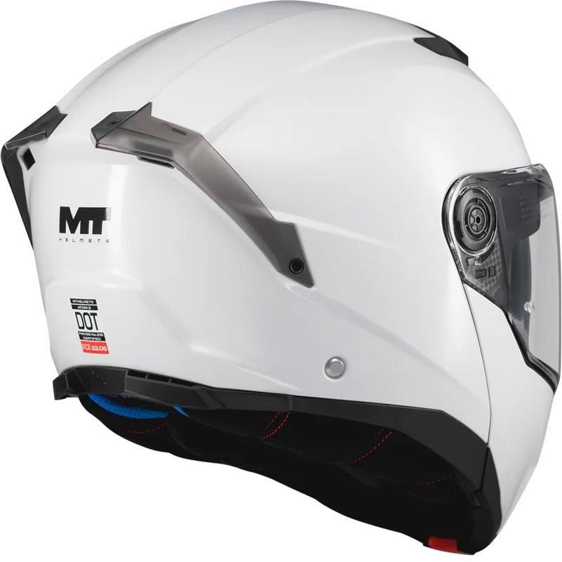 Preklopna motociklistička kaciga MT Atom 2 SV Pure A0 bijela