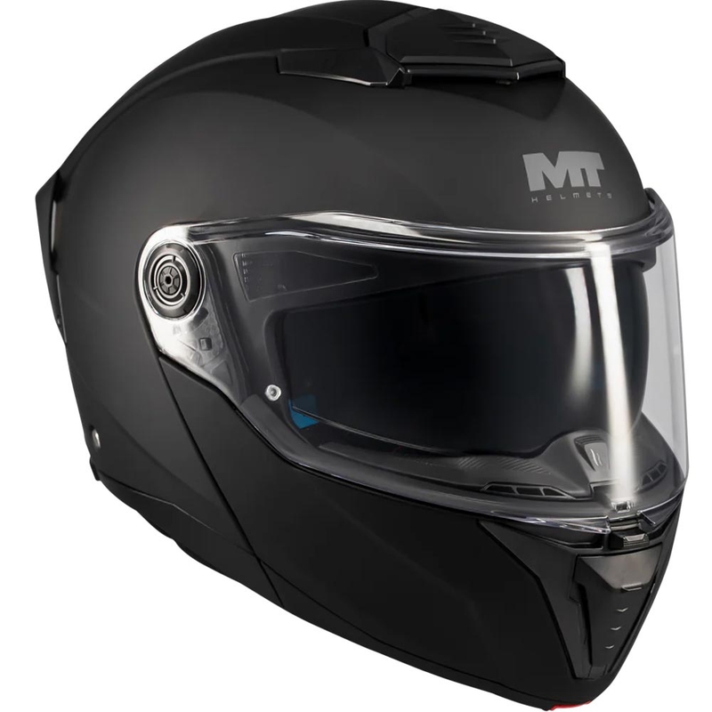 Preklopna motociklistička kaciga MT Atom 2 SV Pure A1 mat crna