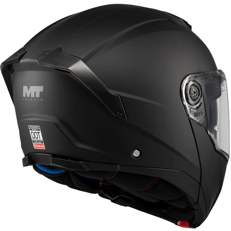 Preklopna motociklistička kaciga MT Atom 2 SV Pure A1 mat crna