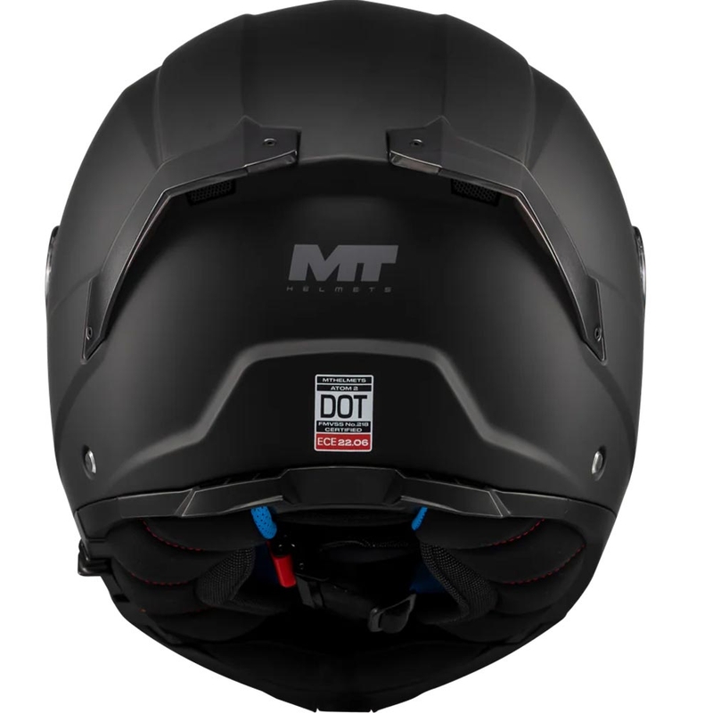 Preklopna motociklistička kaciga MT Atom 2 SV Pure A1 mat crna