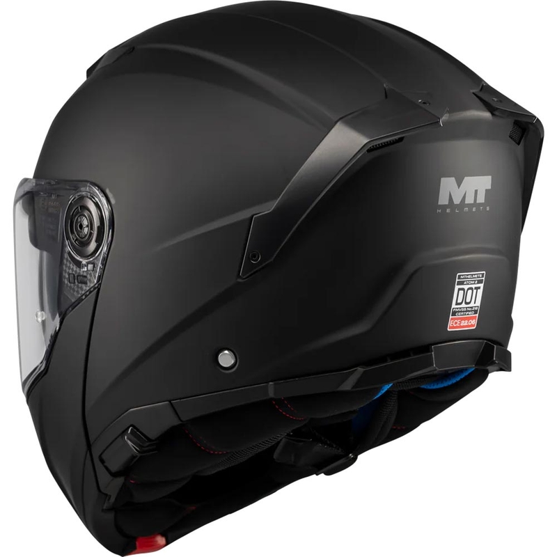 Preklopna motociklistička kaciga MT Atom 2 SV Pure A1 mat crna