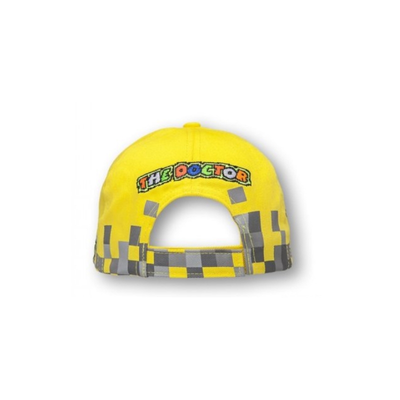 Dječja kapa VR46 Valentino Rossi žuto-siva