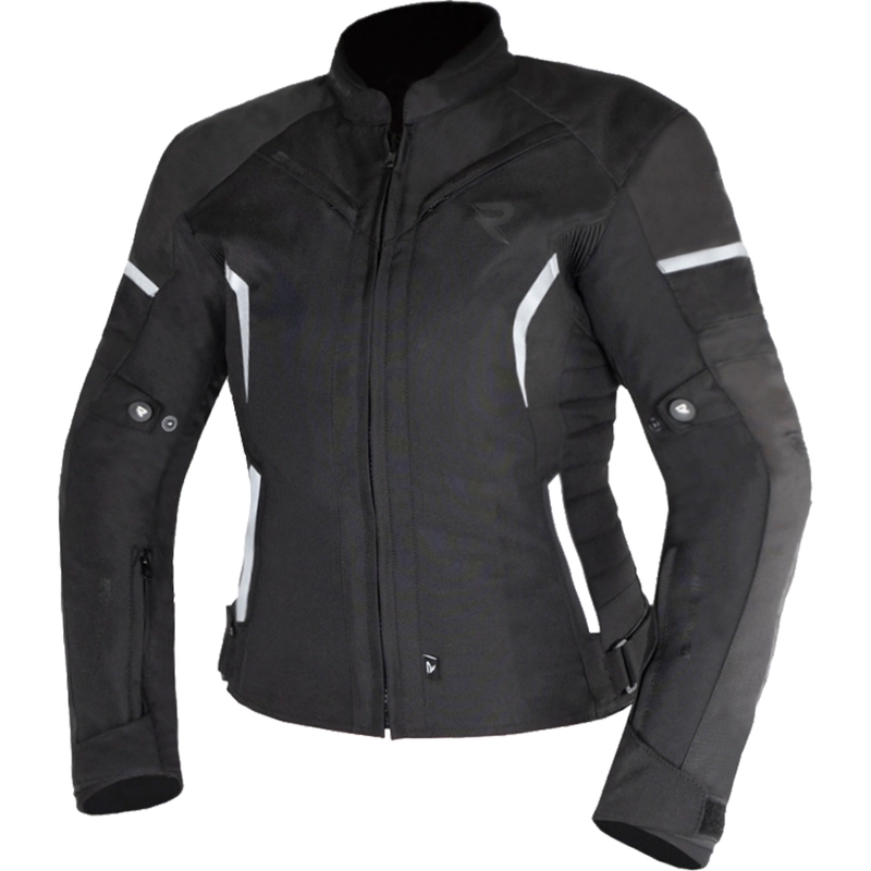 Ženska motoristička jakna Street Racer Betty II crna