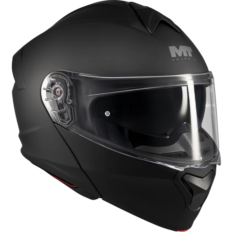 Preklopna motociklistička kaciga MT Genesis SV Pure A1 mat crna