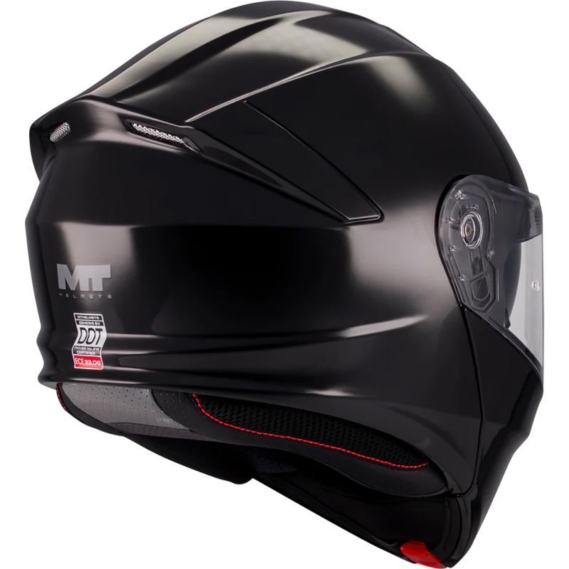 Preklopna motociklistička kaciga MT Genesis SV Pure A1 crna