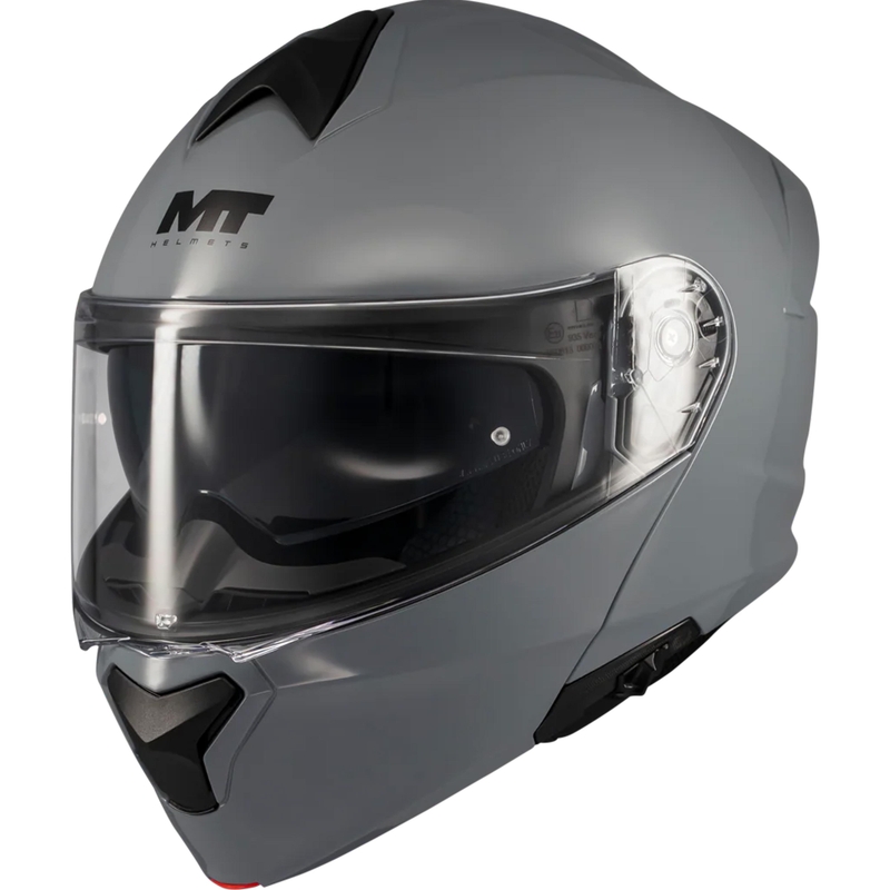Preklopna motociklistička kaciga MT Genesis SV Pure A12 siva
